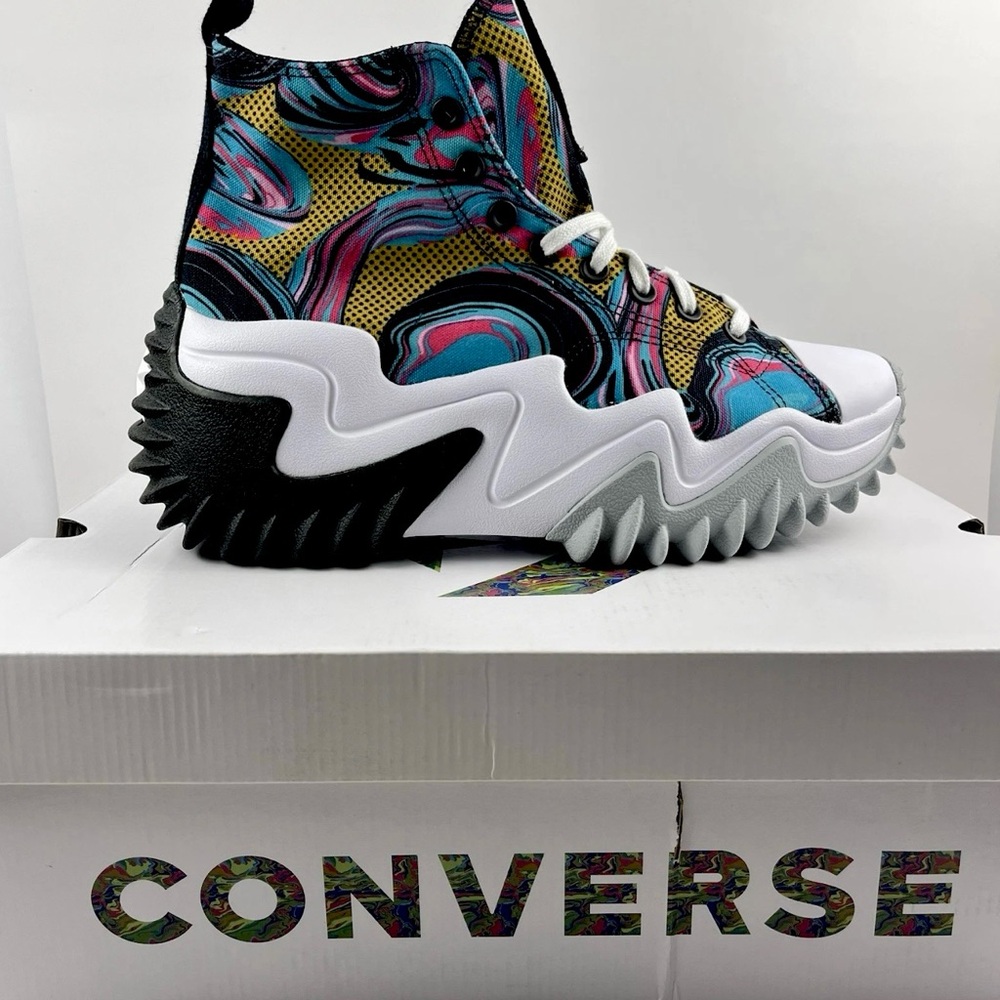 RUN STAR MOTION Converse Abstract Pattern High-Tops/limite edition